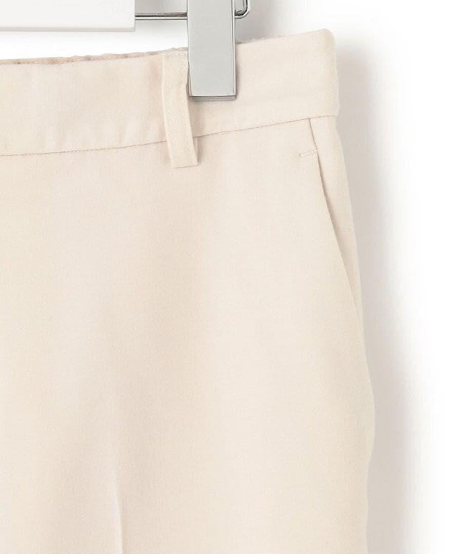 【未使用タグ付】23区　ウールミルドストレッチ テーパードパンツ