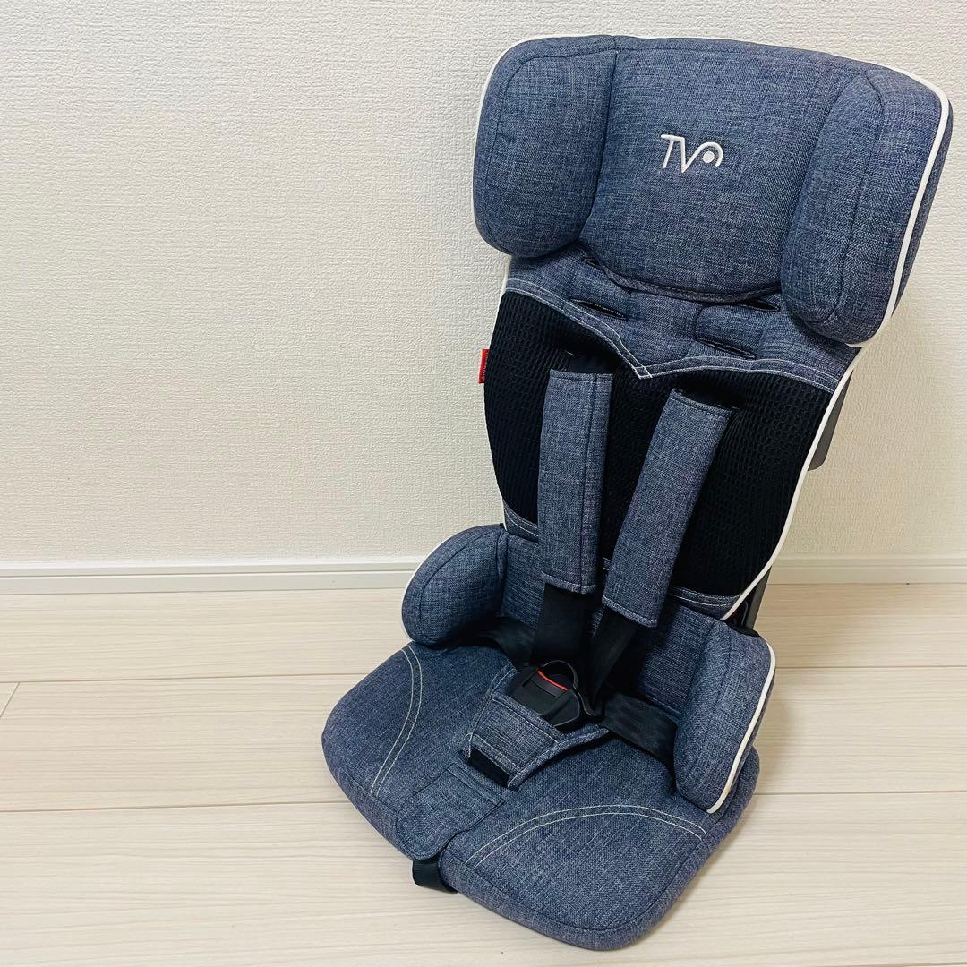 日本育児　トラベルベスト　ECプラス　チャイルドシート　デニム　デニム柄　EC+