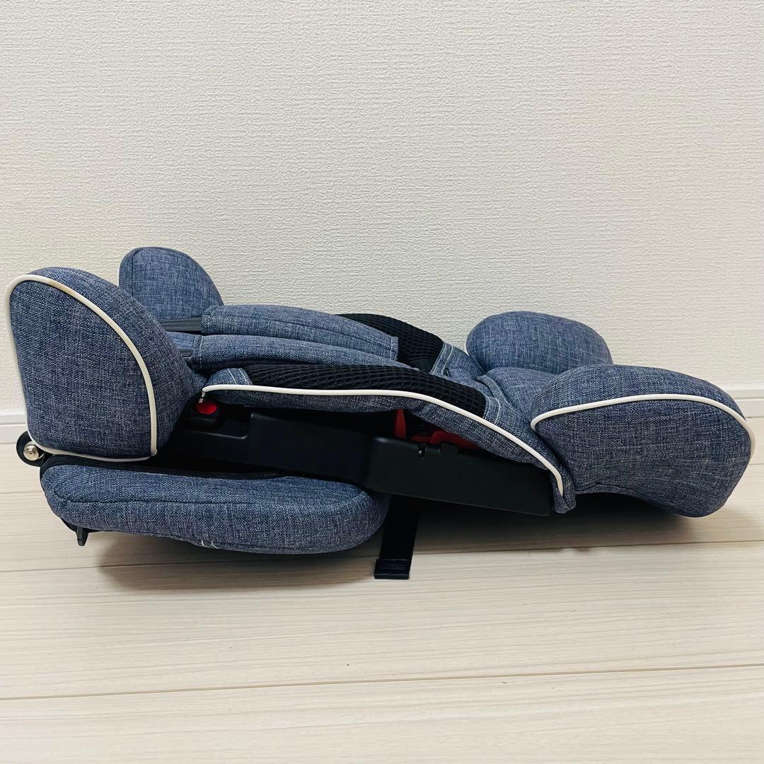 日本育児　トラベルベスト　ECプラス　チャイルドシート　デニム　デニム柄　EC+