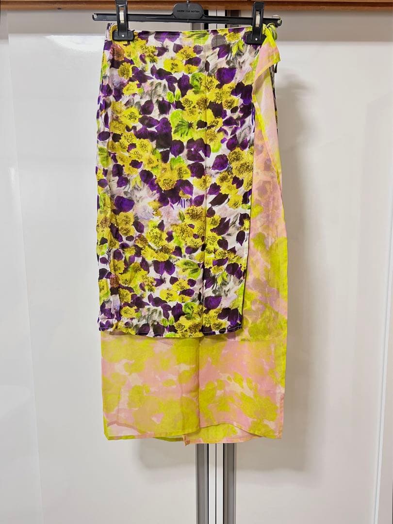 スカート dries van noten 23ss flower skirt
