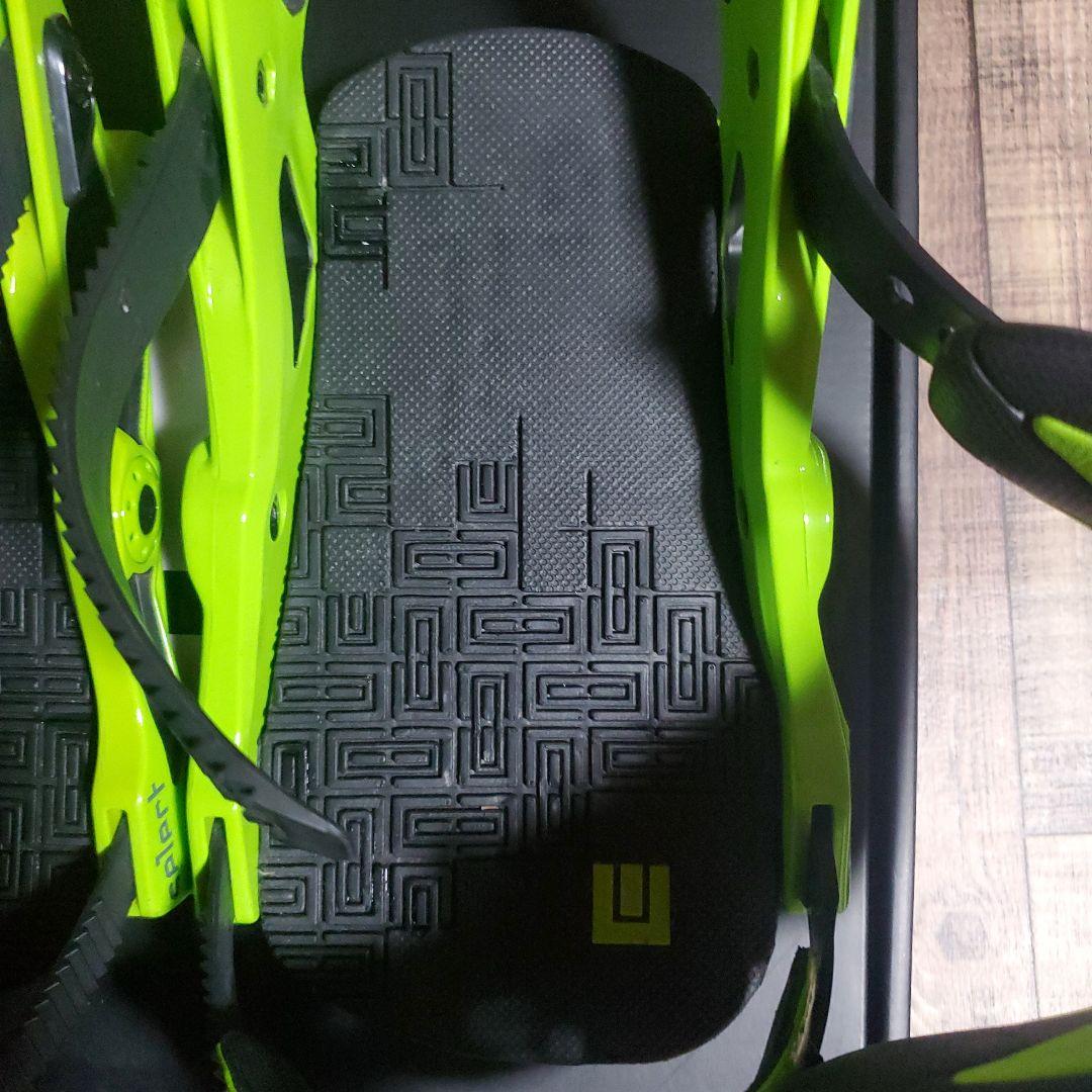 NOW スノーボード ビンディング グリーン/ブラック　select　M