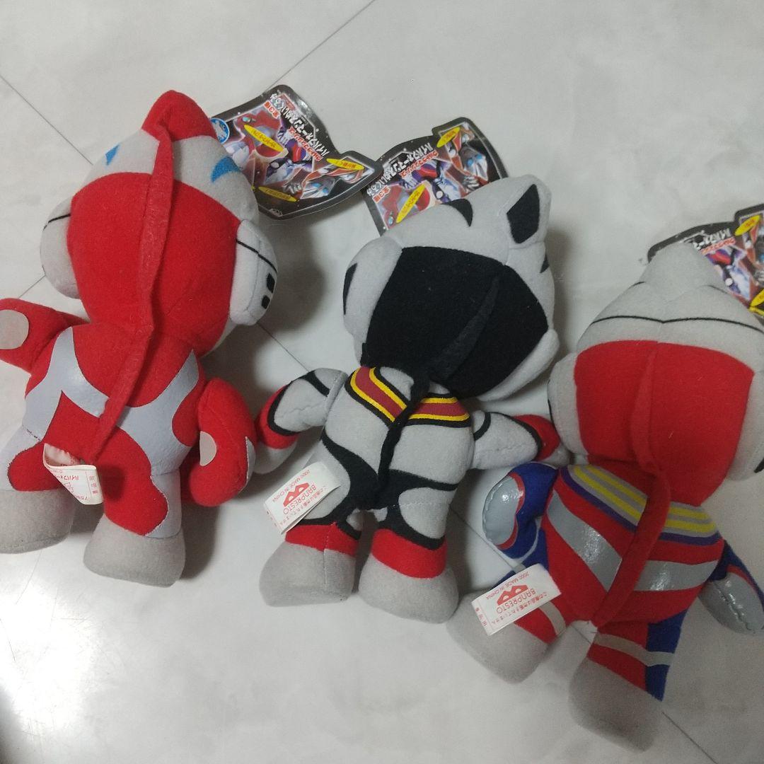 新品　ウルトラマン　ハイパフォーマンスぬいぐるみ　セット