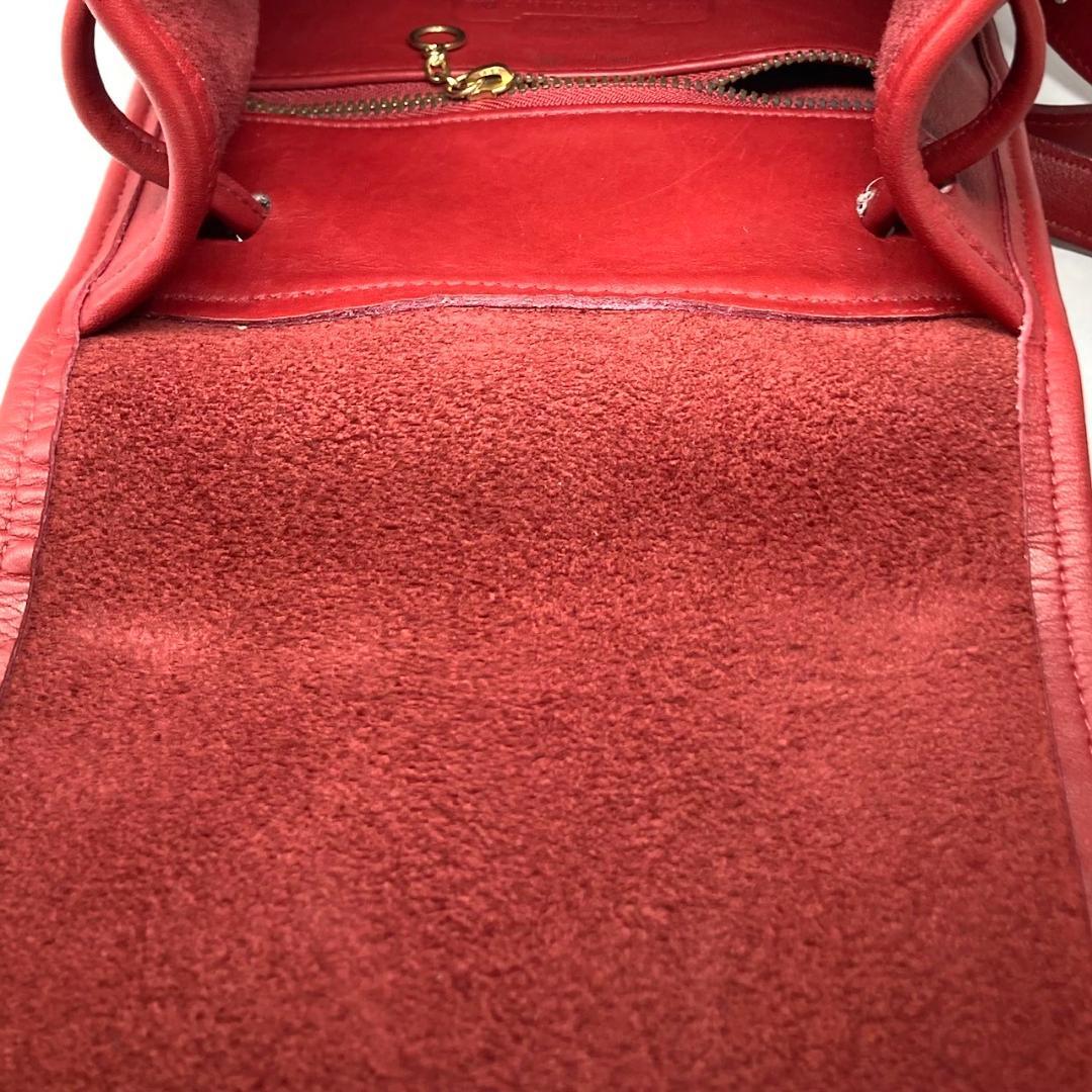 COACH コーチ　オールドコーチ　90S リュック　レッド　F5C-9960