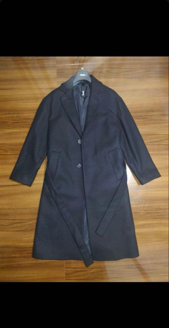 HEVO(イーヴォ)/チェスターコート/CISTERNINO/ブラック