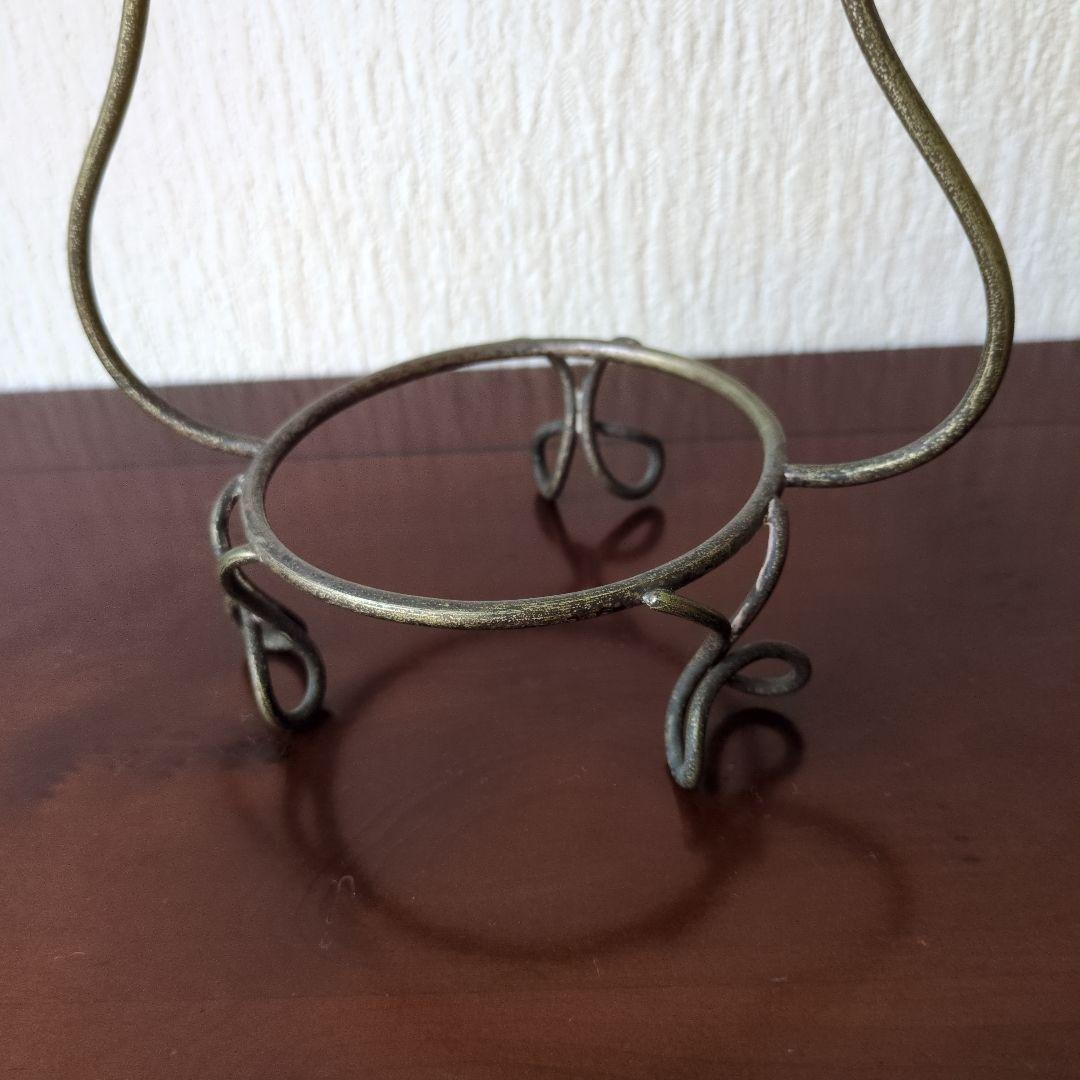 英国アンティーク＊クランベリーガラス＊ジャムディッシュ＊ホルダーとスプーン付