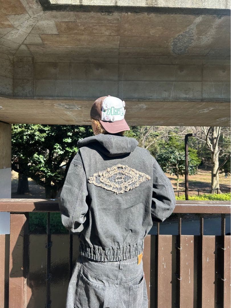 9090 × umbro Denim Zip Hoodie - メルカリ