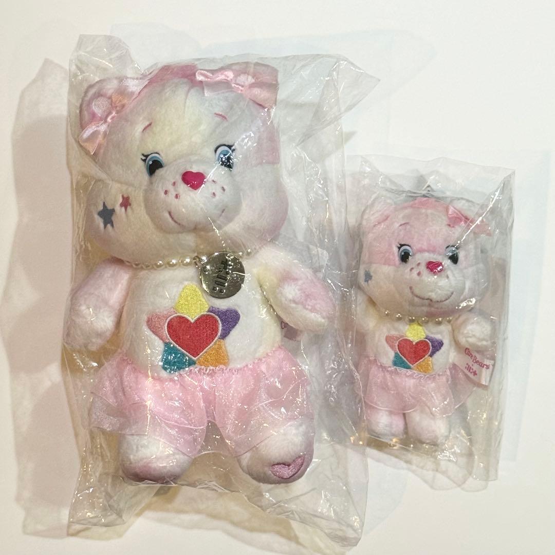 ILLIT ウォンヒ ケアベア ぬいぐるみ ソフトキーチェーン 2点セット