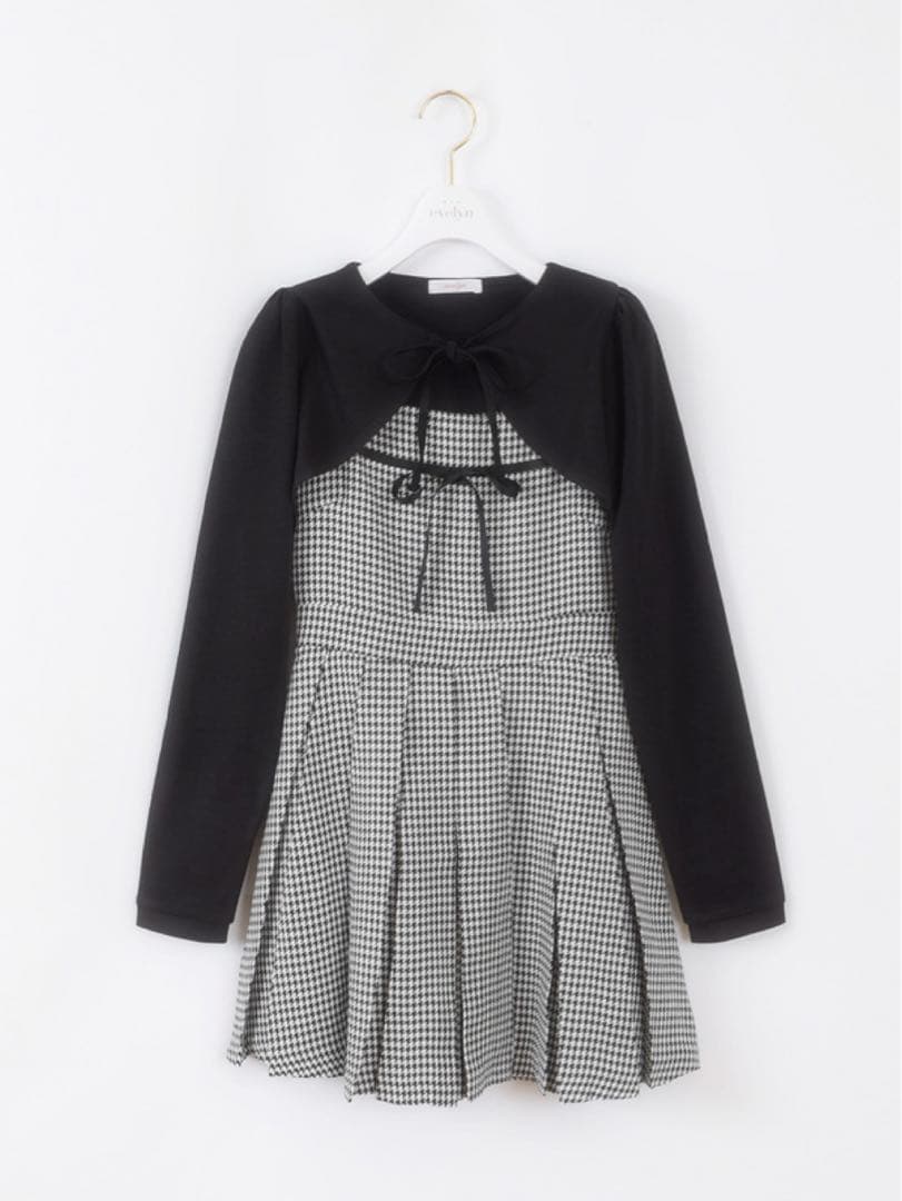 evelyn プリーツセットOP