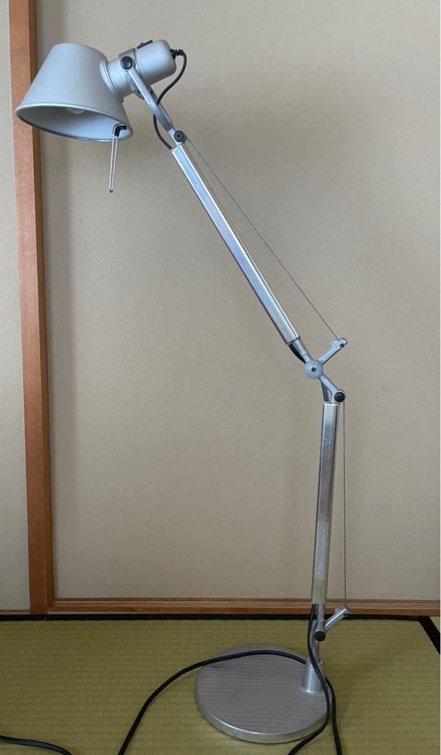 昭和レトロ ナショナル電気スタンド F1086 松下電器 蛍光灯スタンドライト