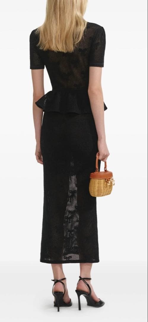 限定値下げ！ Self-Portrait クロシェワンピース