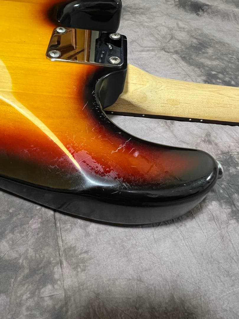 ストラトキャスター ハードレリック加工