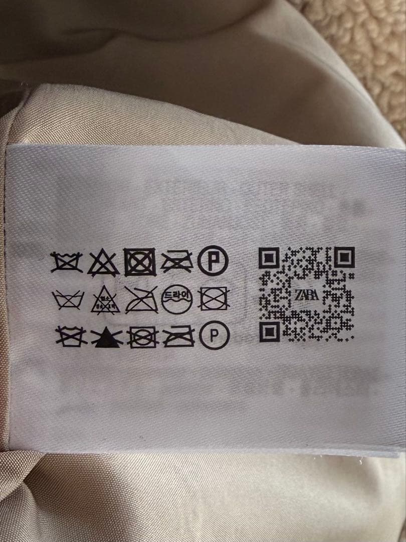 【期間限定お値下げ】完売品ZARAロング フェイクボアコートテディベアコート L