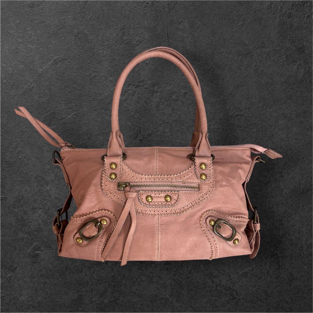 00s archive y2k グランジ ハンドバッグ 平成ギャル スタッズ - メルカリ