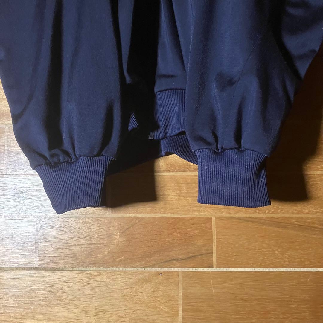 adidas トラックジャケット　ジャージ　スウェット　ネイビー　刺繍　XXL