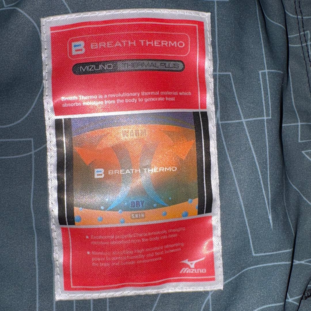ミズノ　プルオーバー　ダウンジャケットMレディースゴルフウェア　ブレスサーモ
