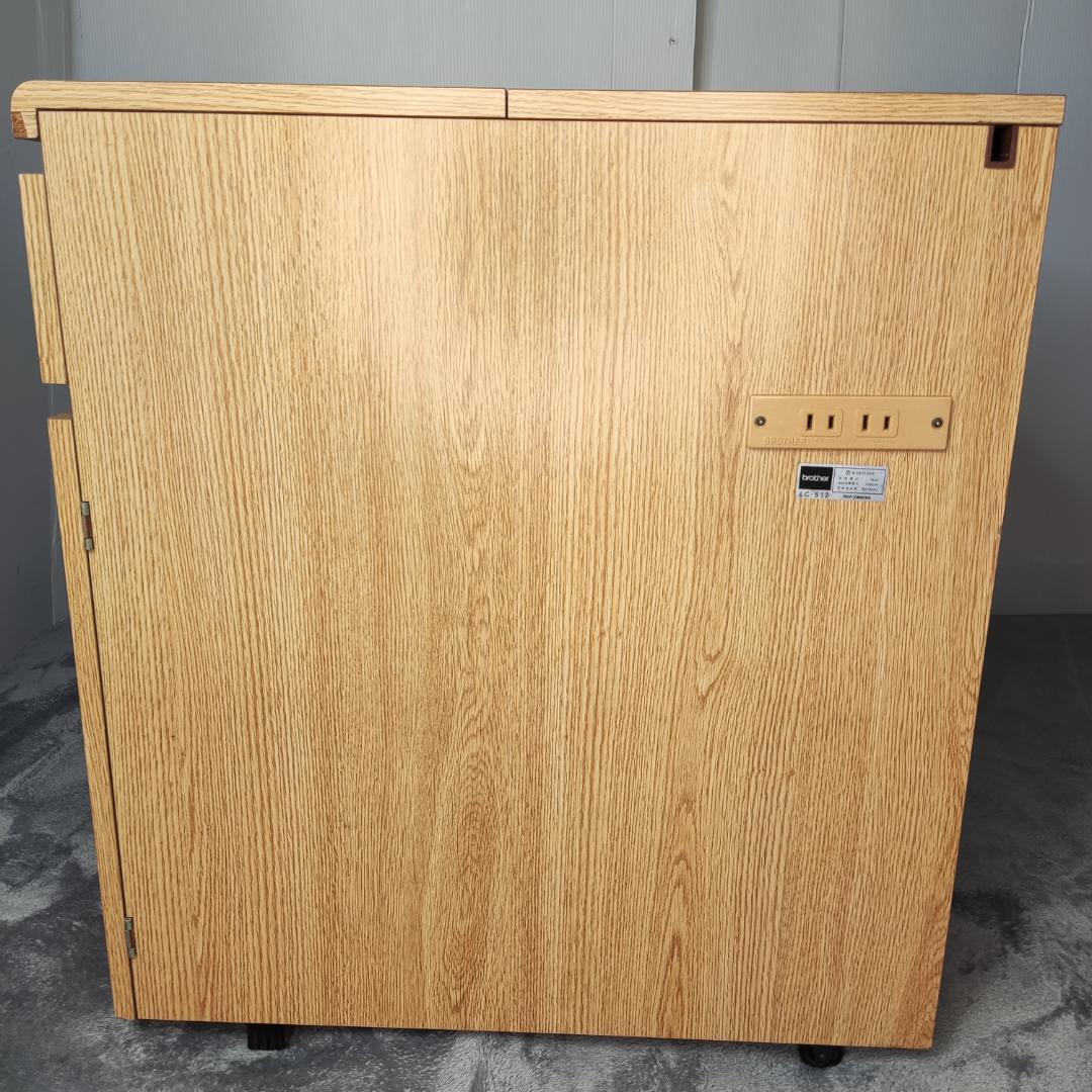 ブラザー工業 ミシン台 折りたたみ式 コンパクトキャビネット 昭和