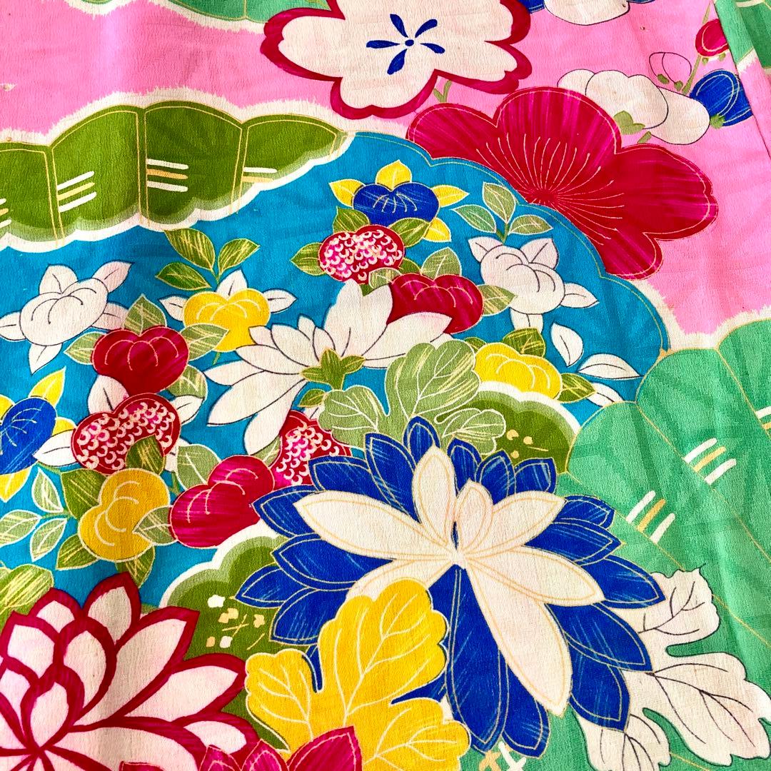 アンティーク　女の子　子供着物　NO1