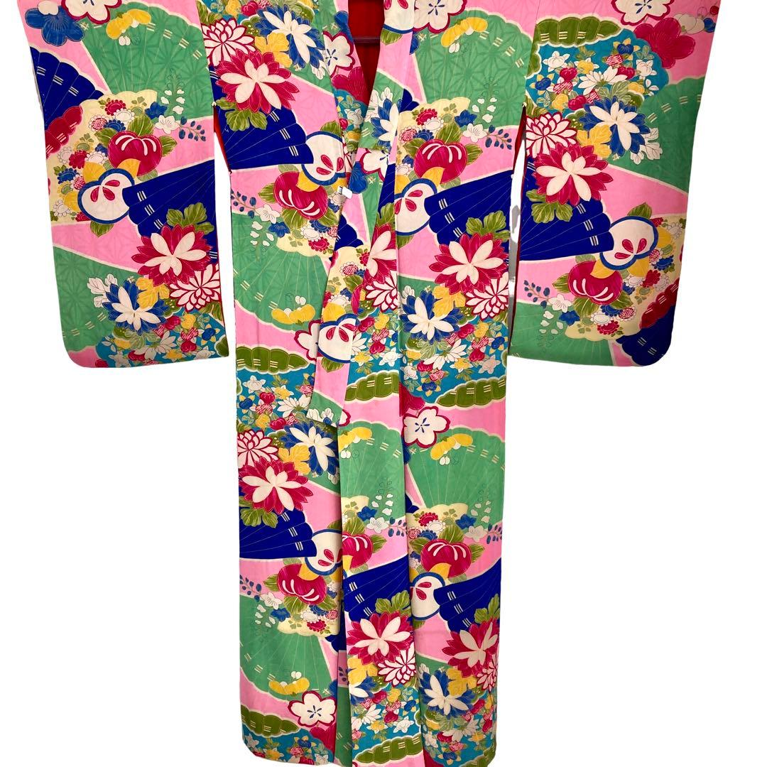 アンティーク　女の子　子供着物　NO1