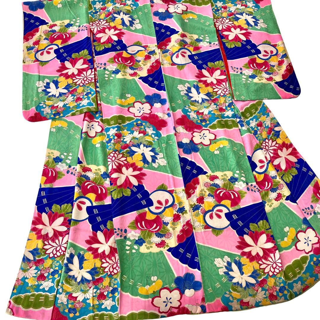 アンティーク　女の子　子供着物　NO1