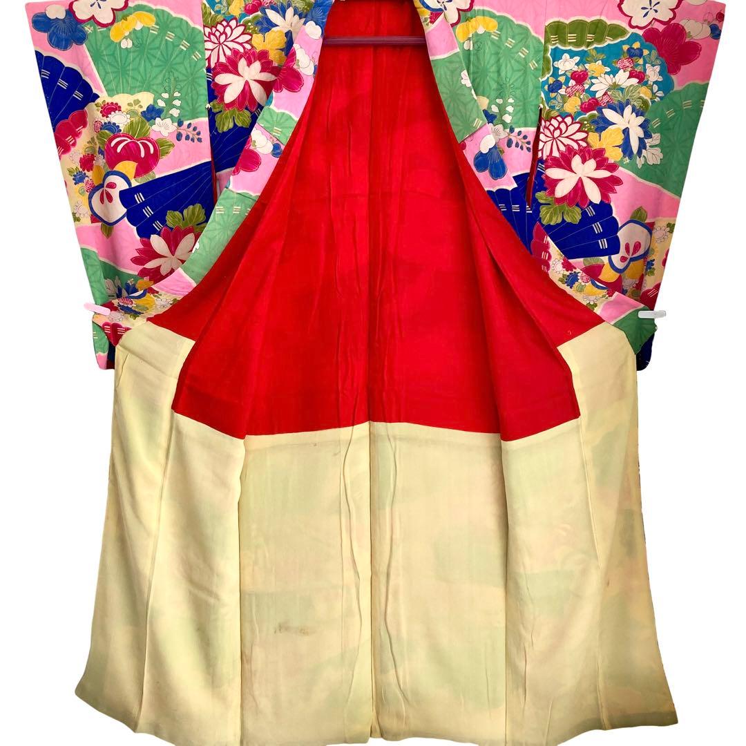 アンティーク　女の子　子供着物　NO1