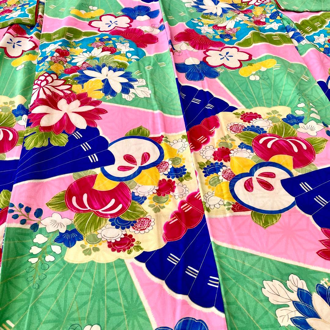 アンティーク　女の子　子供着物　NO1