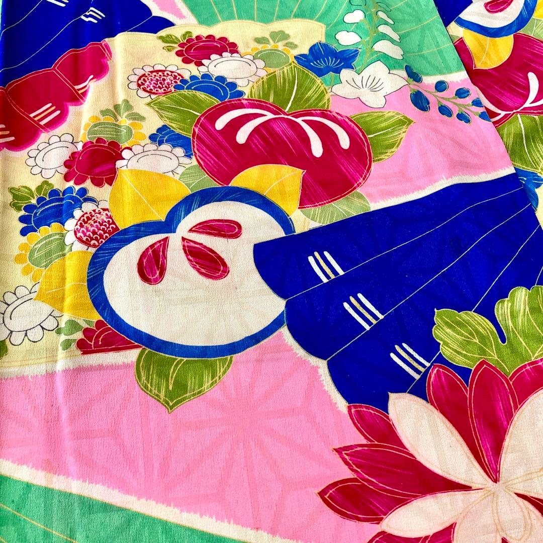 アンティーク　女の子　子供着物　NO1