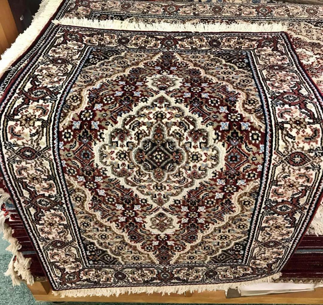 ペルシャウール銀柑ラグ/サイズ:60x90cm…. in22。