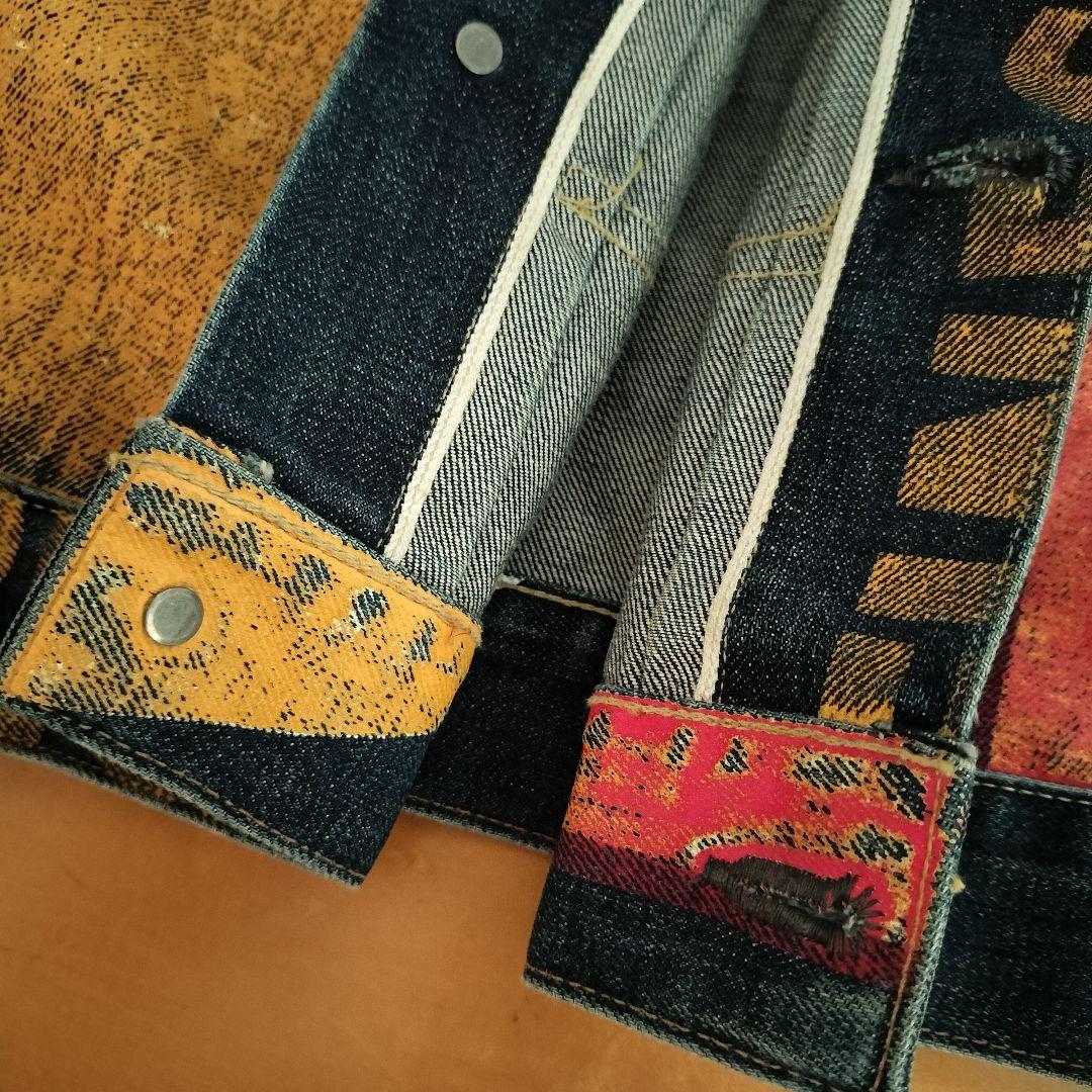 90s Levis リーバイス507xx 2nd復刻バナー デニムジャケット40
