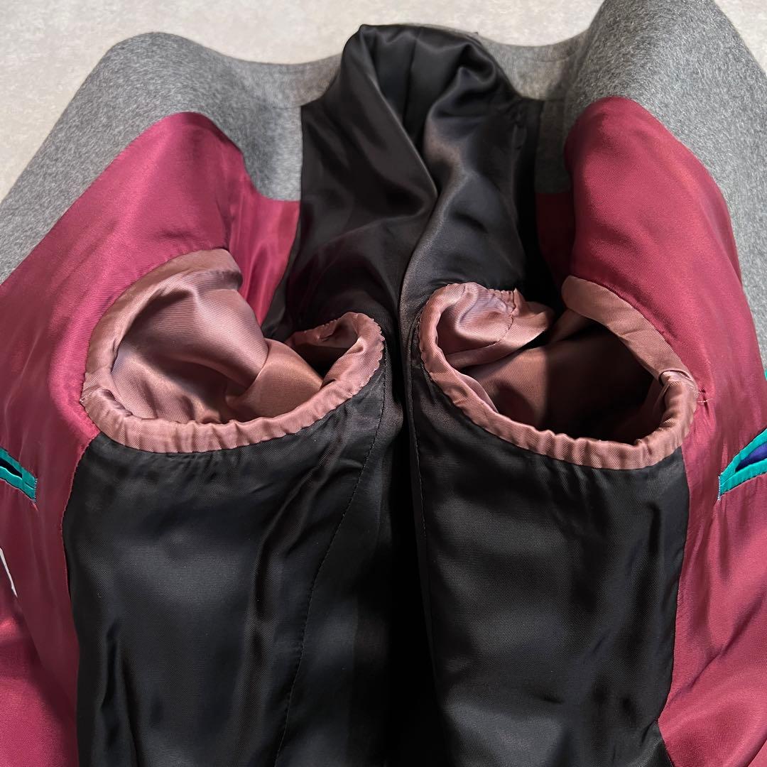 【極美品】ポールスミス カシミヤ100% チェスターコート グレー L