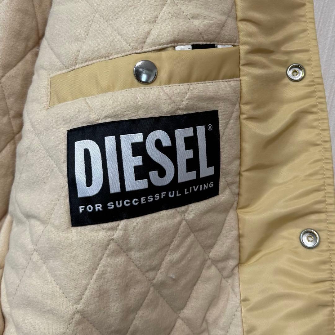 沖*三様 美品 DIESEL スタジャン レーシングジャケット ワッ