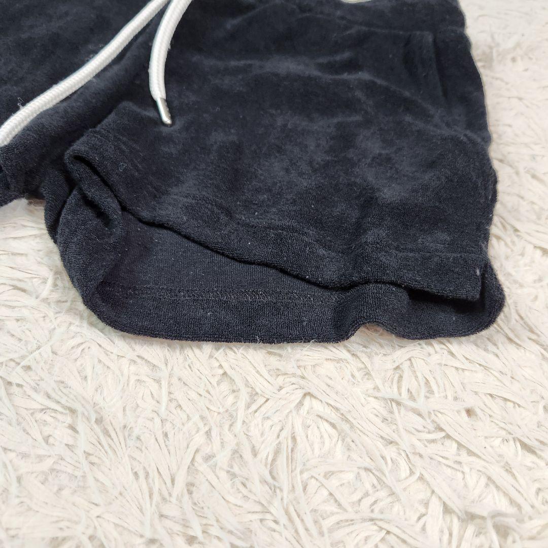 ムータマリン セットアップ ジャケット ダブルジップ ロゴ 刺繍 ベロア