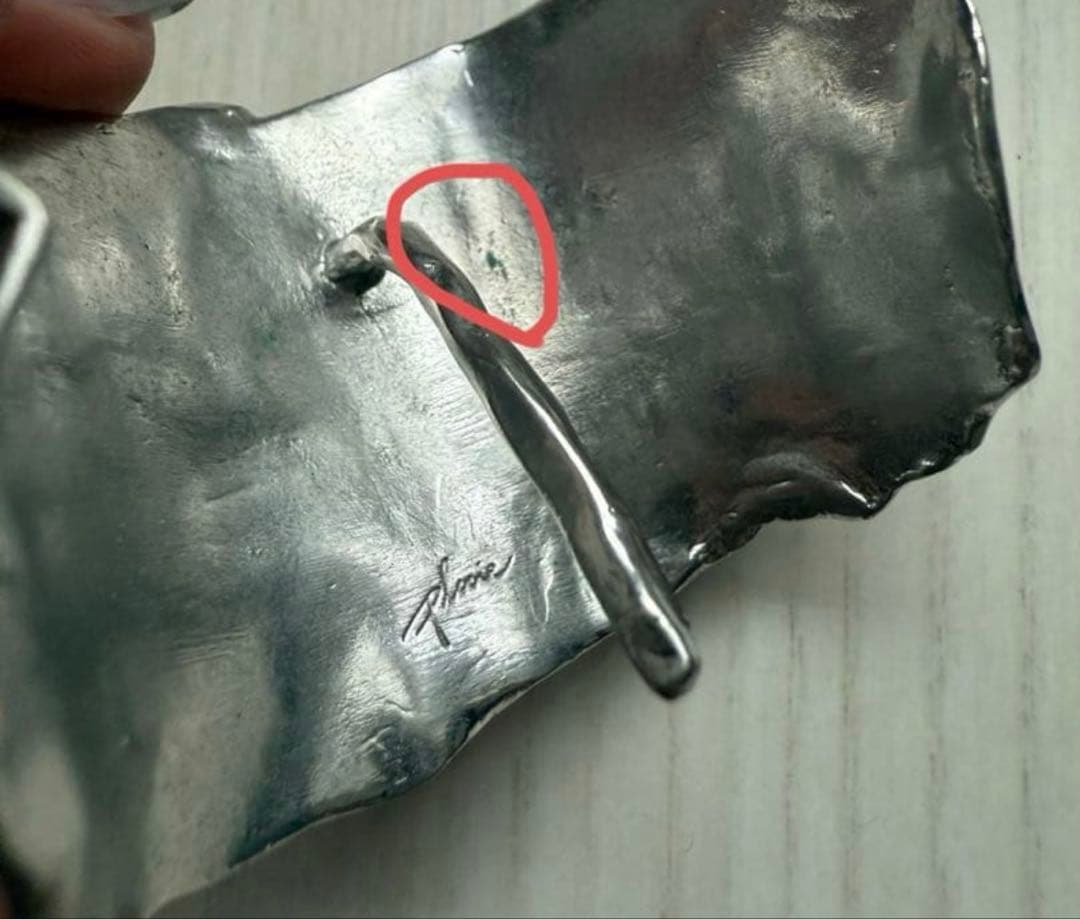 【美品】プリュイ　pluie ソウ M ヘアピアス