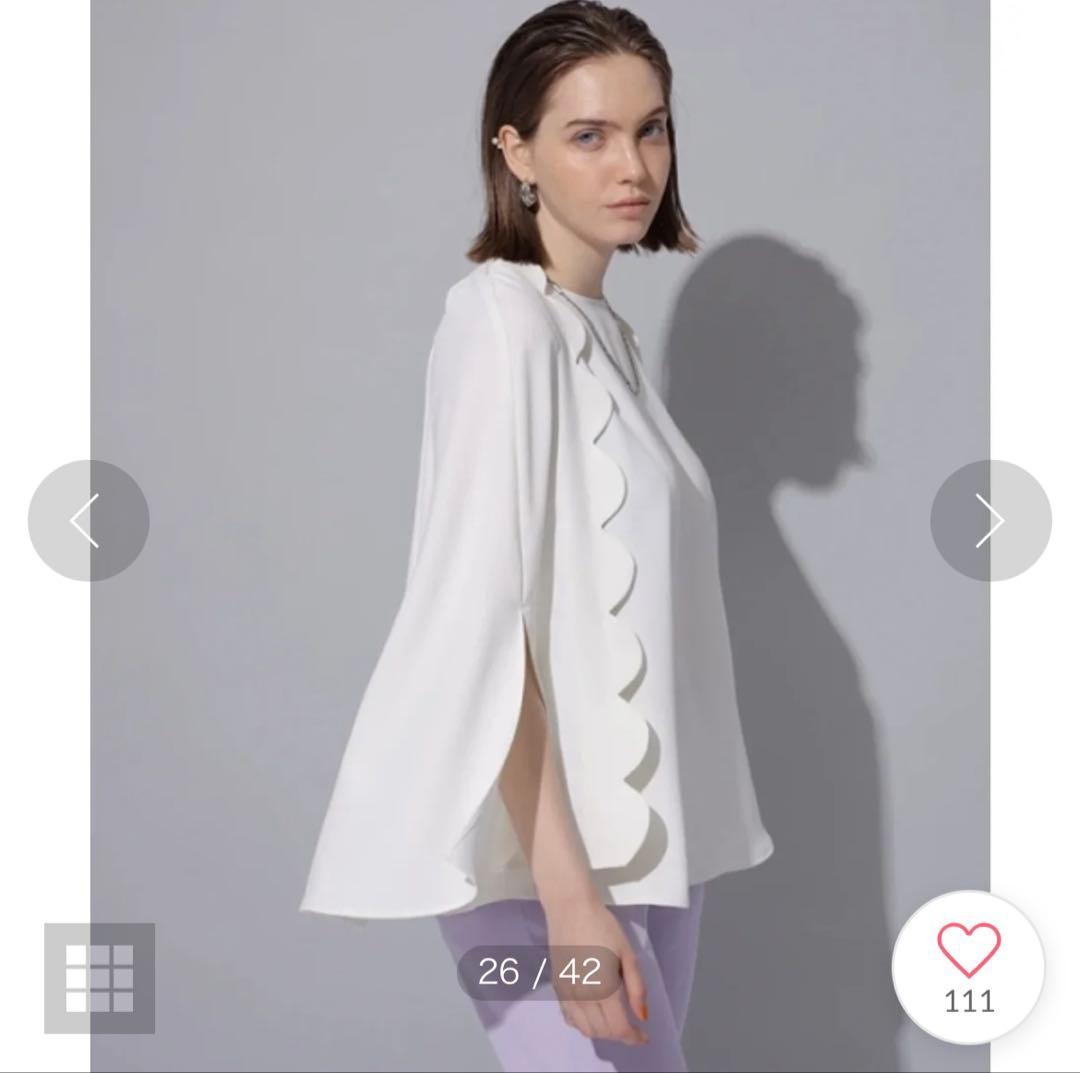 カデュネ ケープブラウス☆マイストラーダ☆アニュアンス☆セルフォード