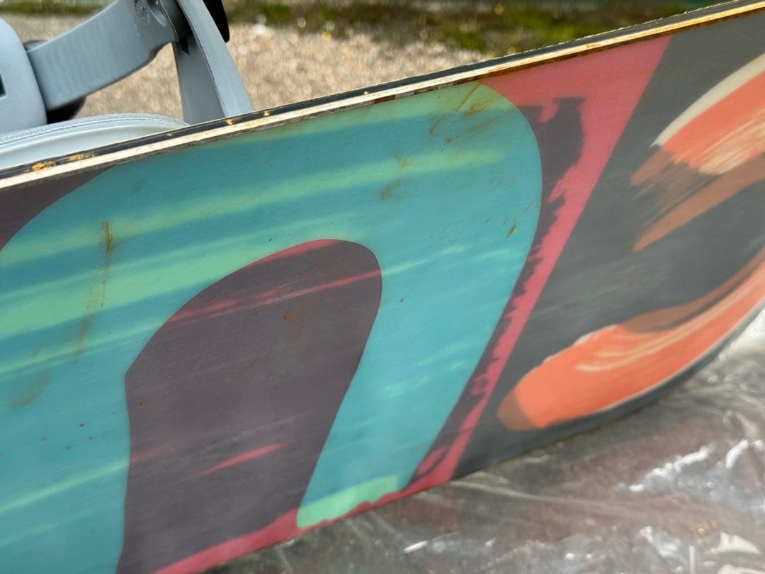 FLUX AH ビンディング　バートン　CUSTOM スノーボード 162