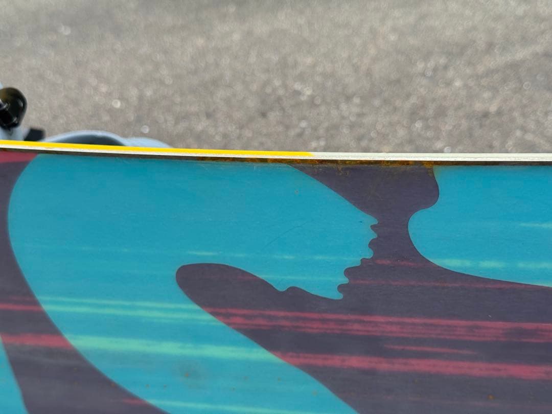 FLUX AH ビンディング　バートン　CUSTOM スノーボード 162