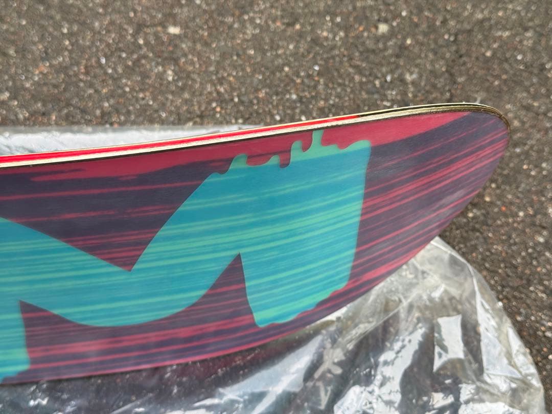 FLUX AH ビンディング　バートン　CUSTOM スノーボード 162