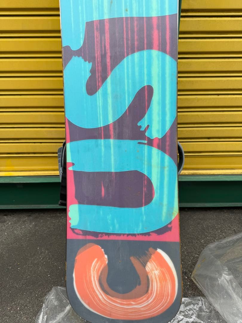 FLUX AH ビンディング　バートン　CUSTOM スノーボード 162