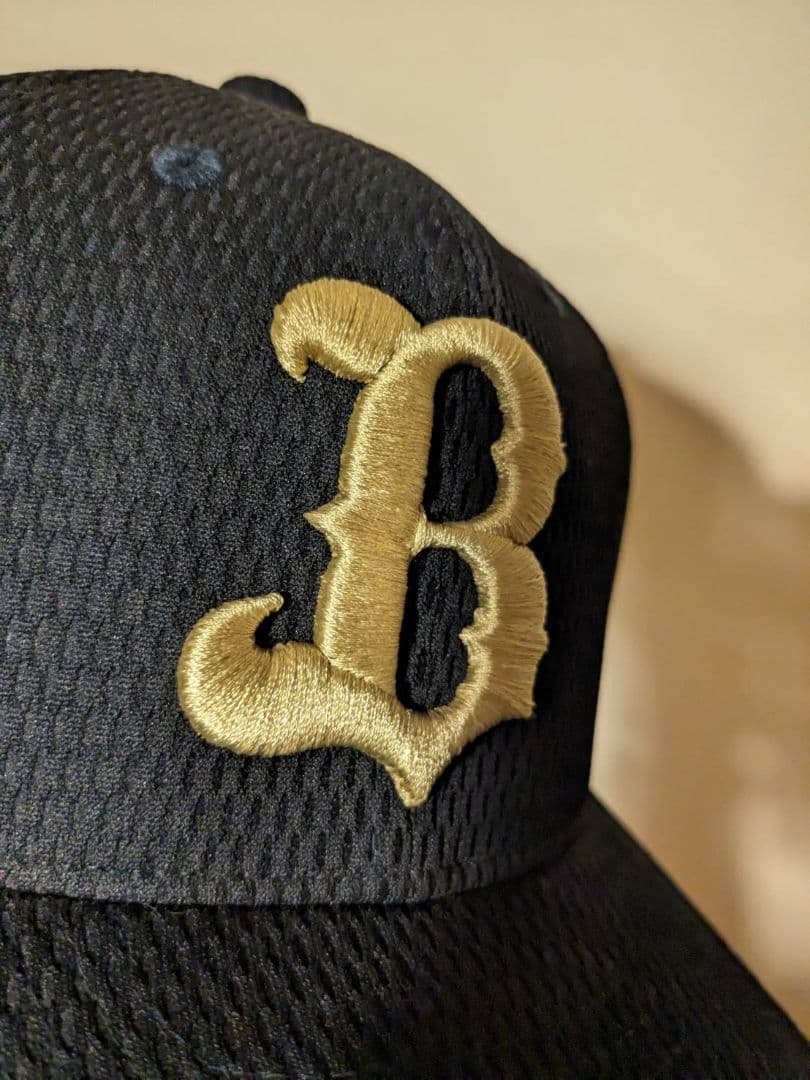 福田周平選手　オリックスバファローズ　本人着用　日本シリーズ　キャップ　帽子