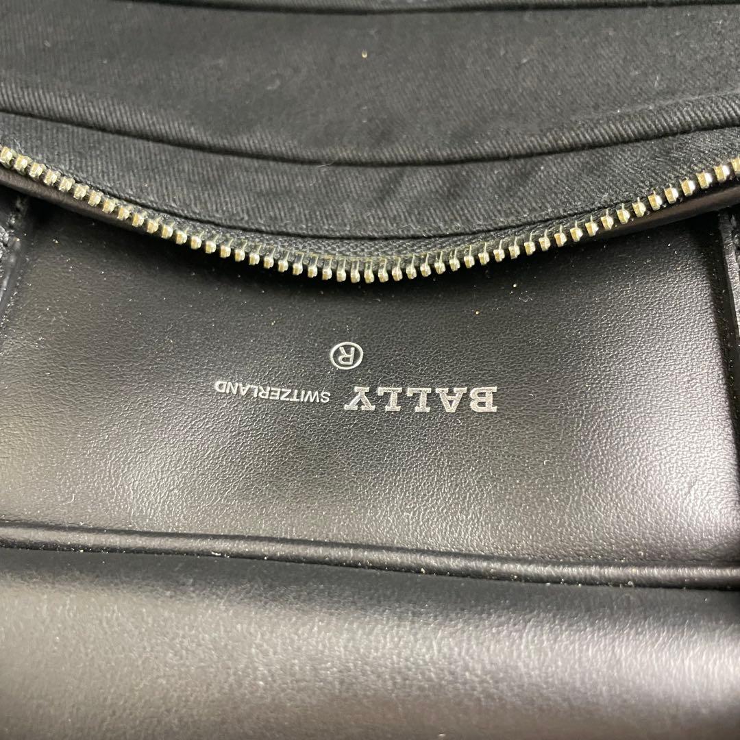 【美品】BALLY バリー ビジネスバッグ 2way レザー A4 黒