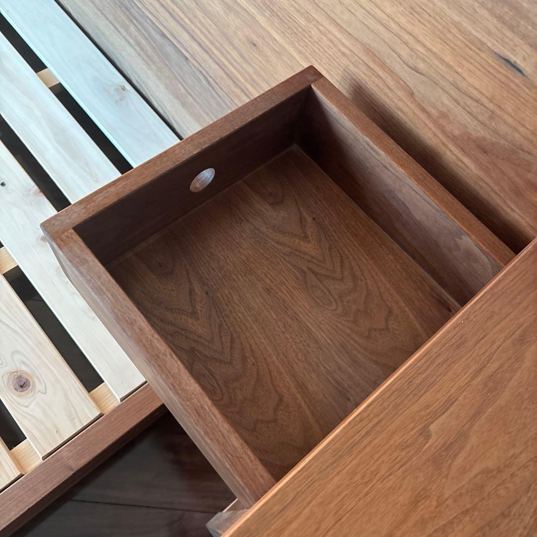 専用❗️セットで購入の方のみ❗️木製セミダブルベッドフレーム 引き出し(別売)