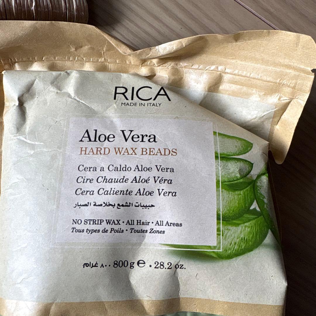 RICA ワックスウォーマー ワックスセット　木べら　業務用　リカ　脱毛