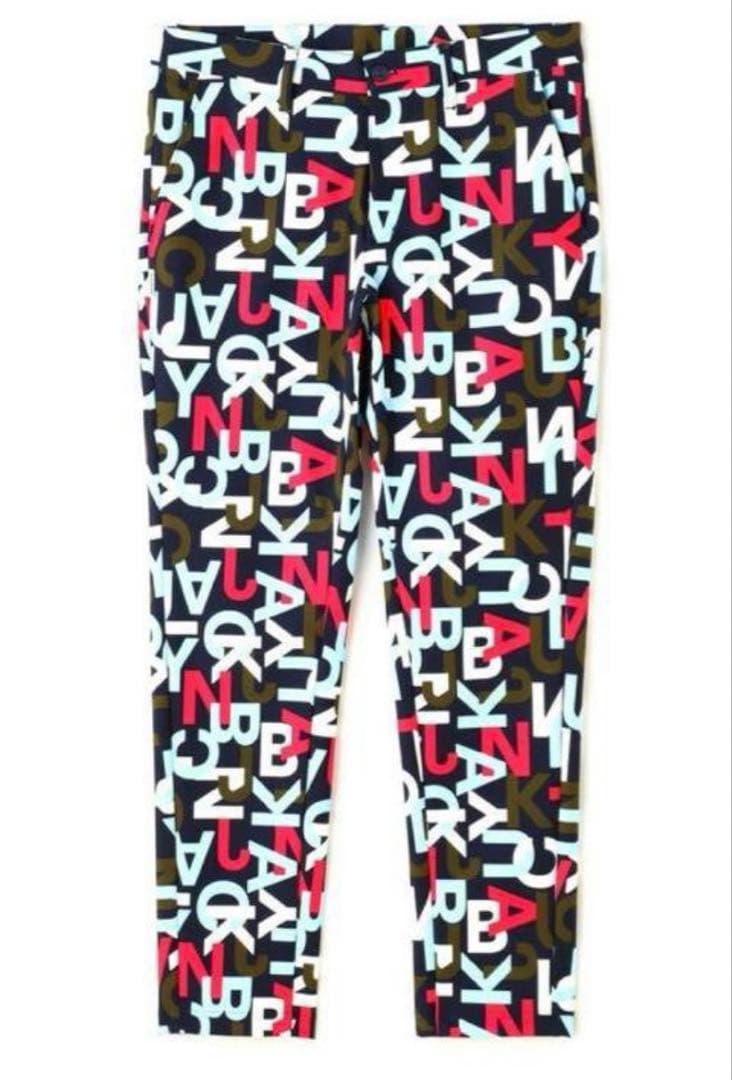 新品 ジャックバニー 撥水3レイヤーコーティングパンツ(5)サイズL/紺