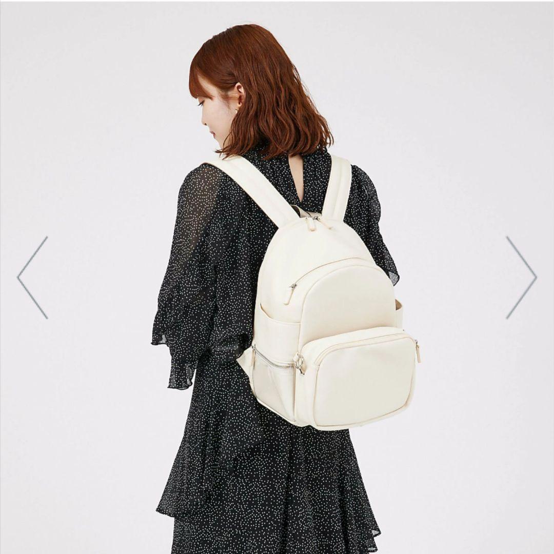 オシゴトリュックミニ ホワイト インパ