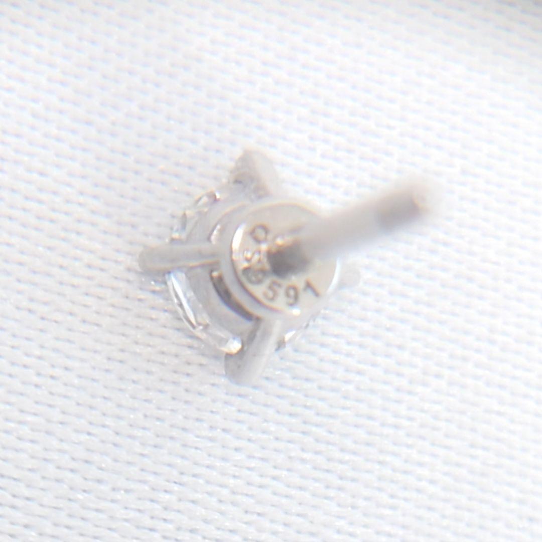 【美品】カルティエ ソリテール ダイヤモンド ピアス 片耳用 5694