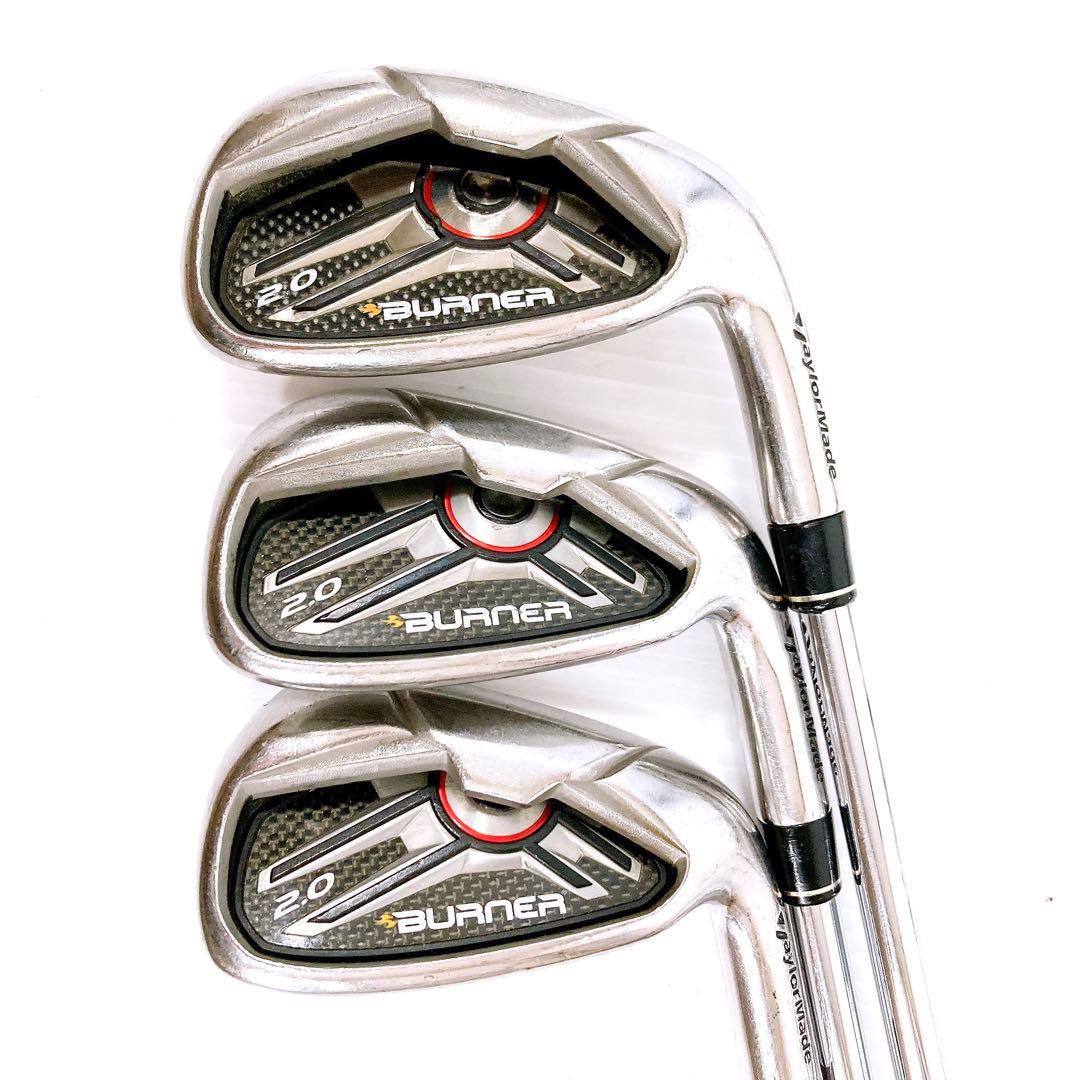 テーラーメイド BURNER2.0 アイアン7本 S 右 メンズ バーナー