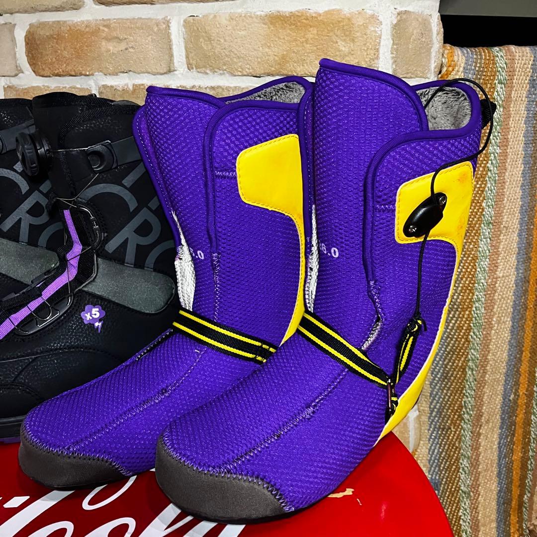 s*e様 1日使用・極美❣️X5 CROSS FIVE スノボブーツ PX-