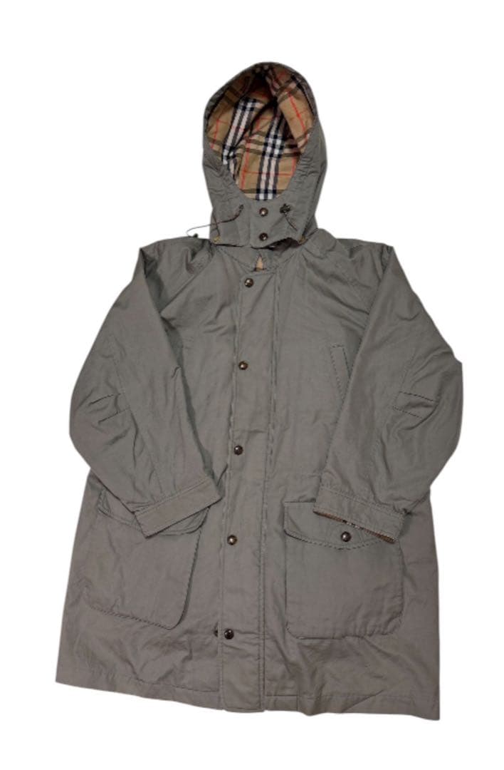 希少✨】バーバリー ノバチェック ダウンライナー付き モッズコート M