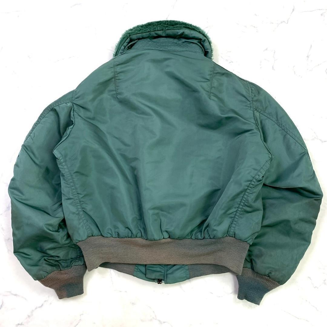 50s 復刻★USA製 ALPHA B-15D フライトジャケット M　D460