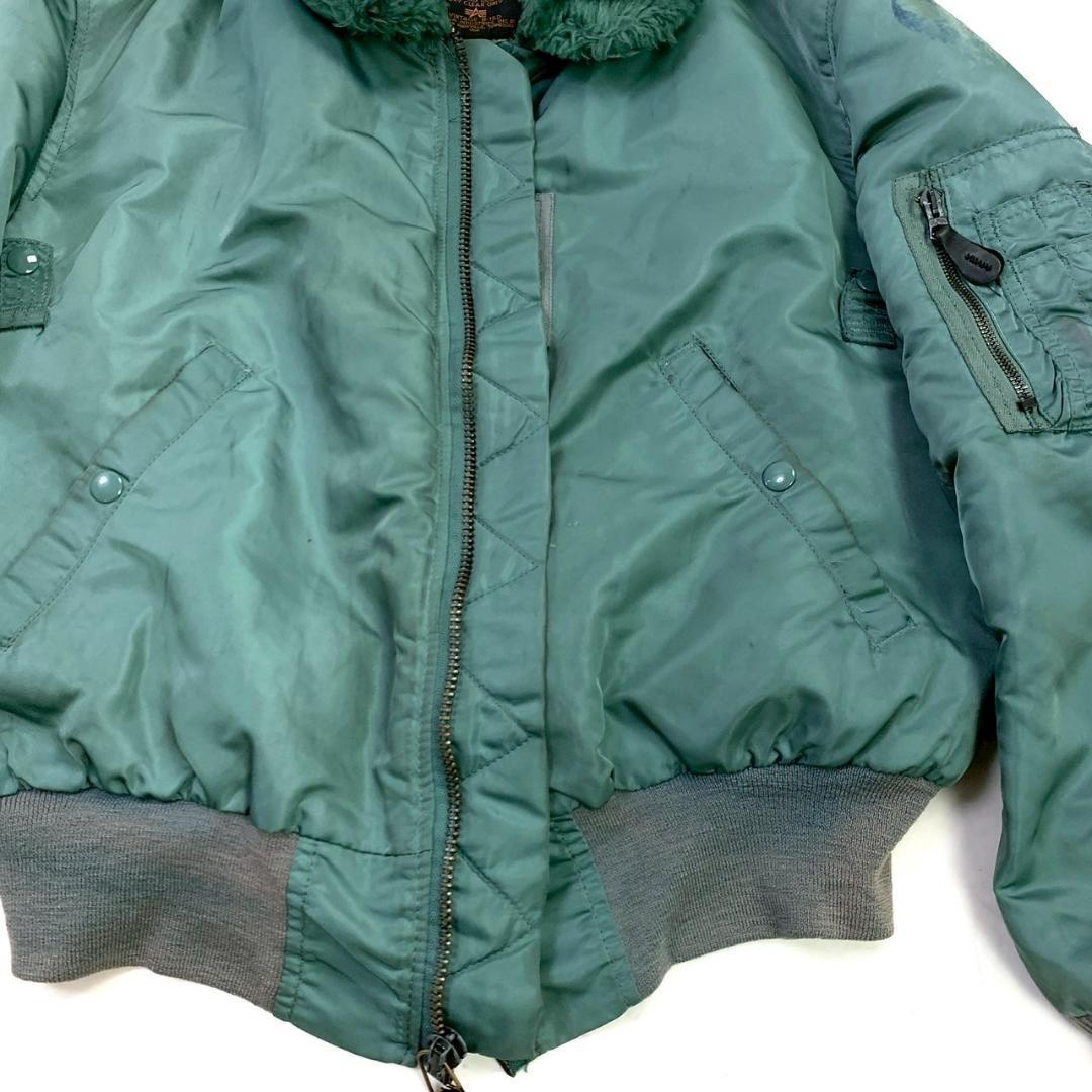 50s 復刻★USA製 ALPHA B-15D フライトジャケット M　D460