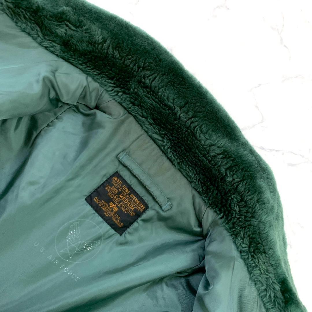 50s 復刻★USA製 ALPHA B-15D フライトジャケット M　D460